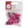 Silikonperlen, 12mm ø, SB-Btl 16Stück, pink Töne