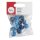 Silikonperlen, 15mm ø, SB-Btl 14Stück, blau Töne