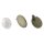 Metall- Fassung: Ohrstecker, 1,8x2,5cm, m. Cabochon, SB-Btl 1Paar, altgold