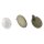 Metall- Fassung: Ohrstecker, 1,8x2,5cm, m. Cabochon, SB-Btl 1Paar, altgold