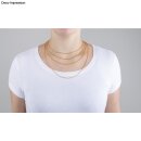 Kugelkette, 1,5mm ø, 60cm, SB-Btl. 1Stück, gold
