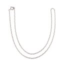 Gliederkette, 45cm, 2x3mm, SB-Btl. 1Stück, silber