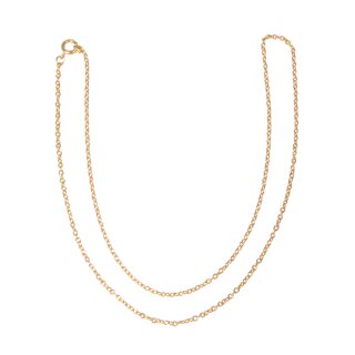 Gliederkette, 50cm, 2x3mm, SB-Btl. 1Stück, gold