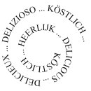 Stempel Spirale Köstlich, 6x6cm
