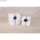 Siegel Set Fisch, 2,5cm ø, 1 Stempel, 1 Wachs ca.12g, SB-Box 1Set, royalblau