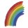 Wachsmotiv: Regenbogen, 4,5x6,5cm, SB-Btl 1Stück, regenbogen