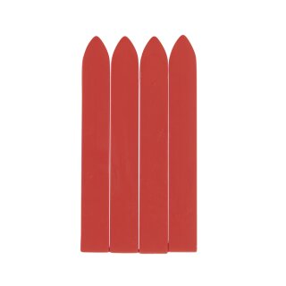 Siegelwachs, Sticks á 12g, SB-Box 4Stück, klassikrot