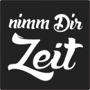Label nimm Dir Zeit, 50x50mm, SB-Btl 1Stück
