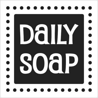 Label Daily Soap, 50x50mm, SB-Btl 1Stück