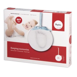 Bastelpackung: Abdruck Set keeping memories, Box 1Set