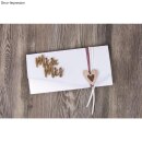 Holz-Minischrift Mr&Mrs,FSC Mix Cred, 7x6,2x0,3cm, SB-Btl 4Stück, natur