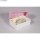 Scrapbookingpapier Silver Foil Dots, 30,5x30,5cm, 180g/m2, zartrosa