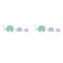 Washi Tape Elefantenfamilie, 15mm, RL 10m