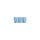 Rayonbast, matt, Strang 20 m, h.blau