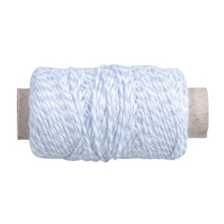 Garn 1mm ø, auf Rolle ca. 35m 10g, hellblau
