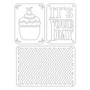 Sizzix Thinlits Die Set- Birthday 2,...