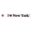 Washi Tape I Love New York, 15mm, Rolle 15m