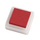 Stempelkissen Versacolor, Stempelfläche 2,5x2,5 cm, feuerrot