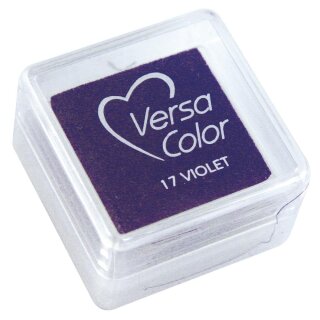 Stempelkissen Versacolor, Stempelfläche 2,5x2,5 cm, violett