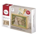 Holz 3D Geschenkbox Enjoy 11,5x8,5x5cm, 11 tlg. Bausatz,...