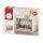 Holz 3D Geschenkbox Happy Birthday 11,5x8,5x5cm, 13 tlg. Bausatz, Box 1Set, natur