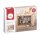 Holz 3D Geschenkbox Love 11,5x8,5x5cm, 14 tlg. Bausatz natur