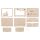 Holz 3D Geschenkbox Baby 11,5x8,5x5cm, 15 tlg. Bausatz, Box 1Set, natur