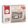 Holz 3D Geschenkbox Baby 11,5x8,5x5cm, 15 tlg. Bausatz, Box 1Set, natur