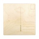 Holz Postkarte, FSC Mix Credit, 14,8x14,8x0,3cm, Btl...
