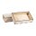 Holzbox zum Aufbauen, FSC Mix Credit, 11,5x7,8x3cm 2 Stück natur