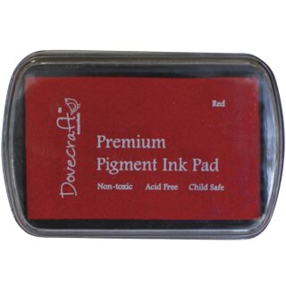Dovecraft Pigment-Stempelkissen, klassikrot