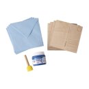 Bastelpackung: Abdruckset Baby 10 tlg.1 Set echtblau