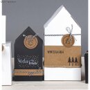 Clear Stamps - Weihnachtsgrüße, 102,5x97mm, 6 Motive 1 Bogen
