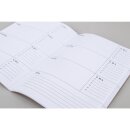 Booklet Weekly Planner,FSC Mix Credit, A5, 60 Blatt, 80 g/m², kraft