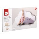 Holzbausatz Regal Wolke, FSCMixCred, 35x21x10cm, 5-teilig, Box 1Set, natur