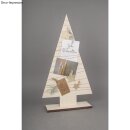 Holz Weihnachtsbaum, FSCMixCred, 34,5x61cm, 2-teilig, 1Set, natur
