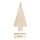 Holz Weihnachtsbaum, FSCMixCred, 34,5x61cm, 2-teilig, 1Set, natur
