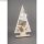 Holz Weihnachtsbaum, FSCMixCred, 34,5x61cm, 2-teilig, 1Set, natur