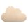 Holzbausatz Lampe kl. Wolke,FSCMixCred, 31x18,5x7,5cm, 6-teilig, Box 1Set, natur