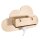 Holzbausatz Lampe kl. Wolke,FSCMixCred, 31x18,5x7,5cm, 6-teilig, Box 1Set, natur