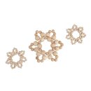 BP:Holzperlen SterneNordic2x7cm+1x11cm,...