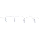 LED-Clip-Lichterkette, 390cm, 25 LEDs mit Clip, PVC-Box 1...