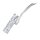 LED-Clip-Lichterkette, 390cm, 25 LEDs mit Clip, PVC-Box 1 Stück lichtgelb