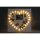 LED-Clip-Lichterkette, 390cm, 25 LEDs mit Clip, PVC-Box 1 Stück lichtgelb