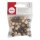 Holz Perlen Mischung, FSC 100%, 10mm ø, poliert, SB-Btl 52Stück, natur Töne