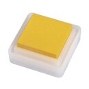 Stempelkissen Versacolor, Stempelfläche 2,5x2,5 cm, sonnengelb