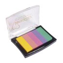 Stempelkissen Versacolor, 5 Farben, Stempelfläche 4,7x7,5 cm, regenbogen