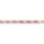 Dekoband Regenbogen, 2,5cm, mit formstabiler Kante, Rolle 20m, babyrosa