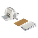 Mini Stanz-und Prägemaschine To Go 19x9,5x13cm inkl. 4 Platten + Stanzschablonen Set Zahlen