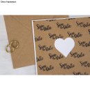 Clear Stamps - Liebesgrüße 102,5x97mm 12 Motive